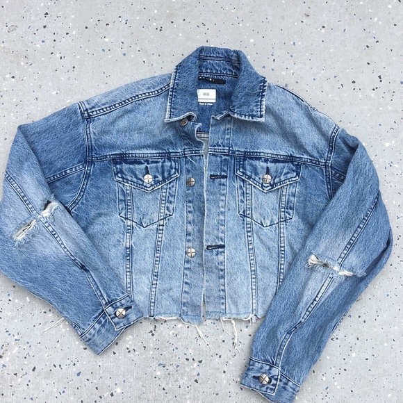 ksubi cropped denim jacket